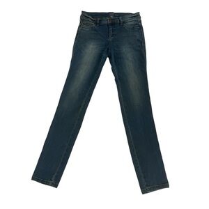 New York & Company SOHO Blue Denim Jean Leggings Size 4 Women's